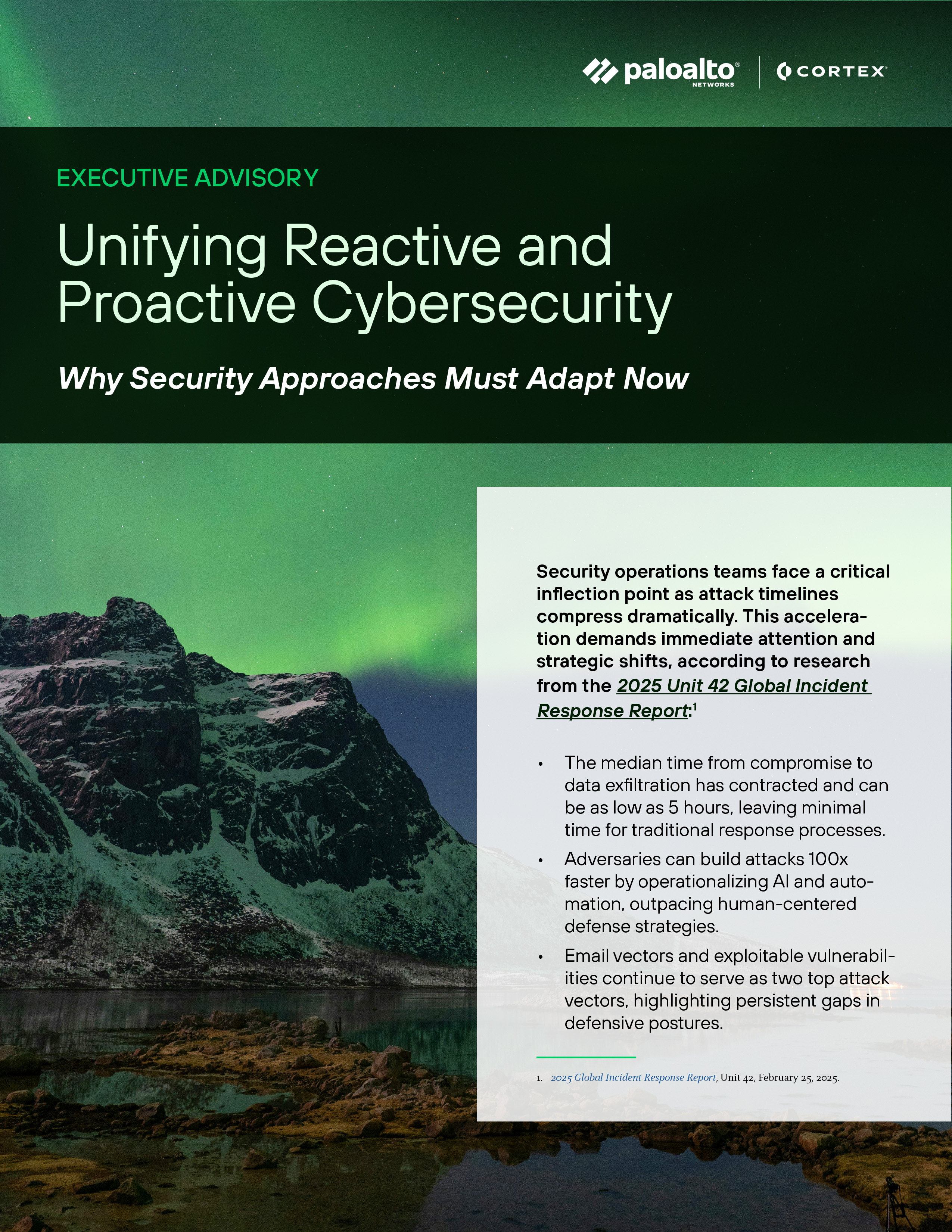 Unifying security operations for the AI era.